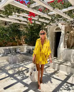 Solea | Boho-Chic Summer Mini Dress