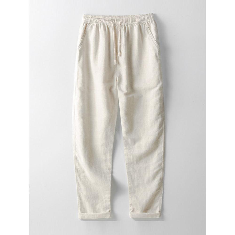 Mees | Men’s Stretch-Linen Polo &amp; Trouser Co-Ord Set