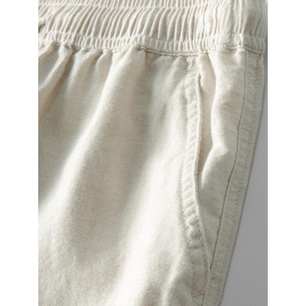Mees | Men’s Stretch-Linen Polo &amp; Trouser Co-Ord Set