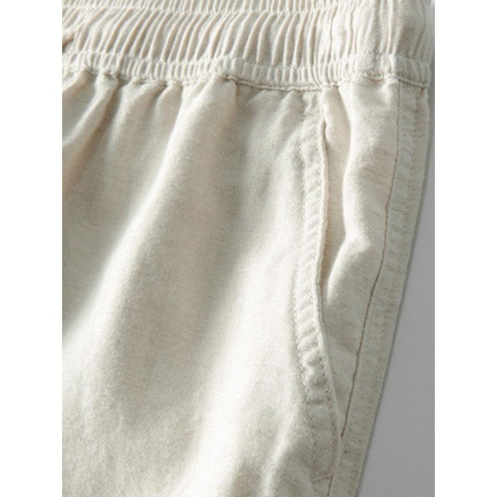 Mees | Men’s Stretch-Linen Polo &amp; Trouser Co-Ord Set