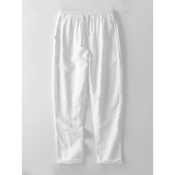Mees | Men’s Stretch-Linen Polo &amp; Trouser Co-Ord Set
