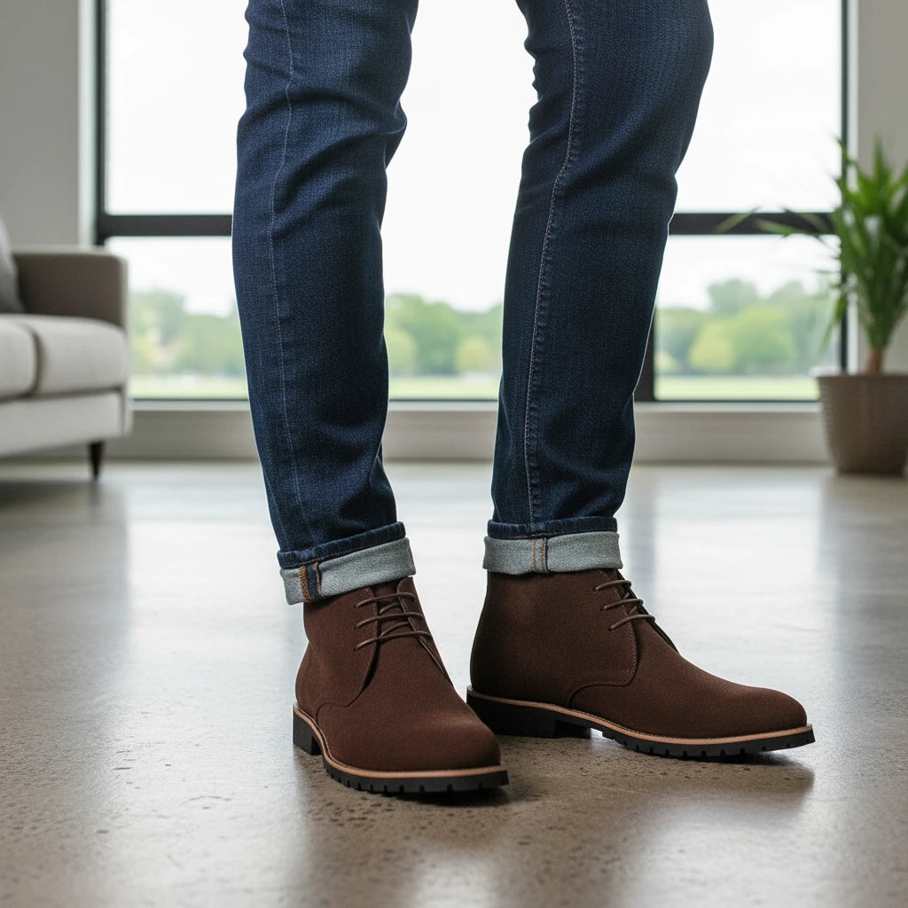 Classic Lace-Up Men’s Boots