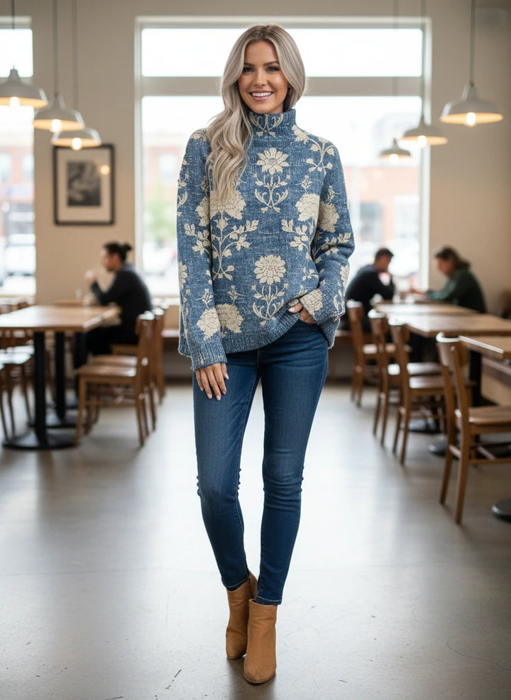 Woodland Pattern Print Sweater