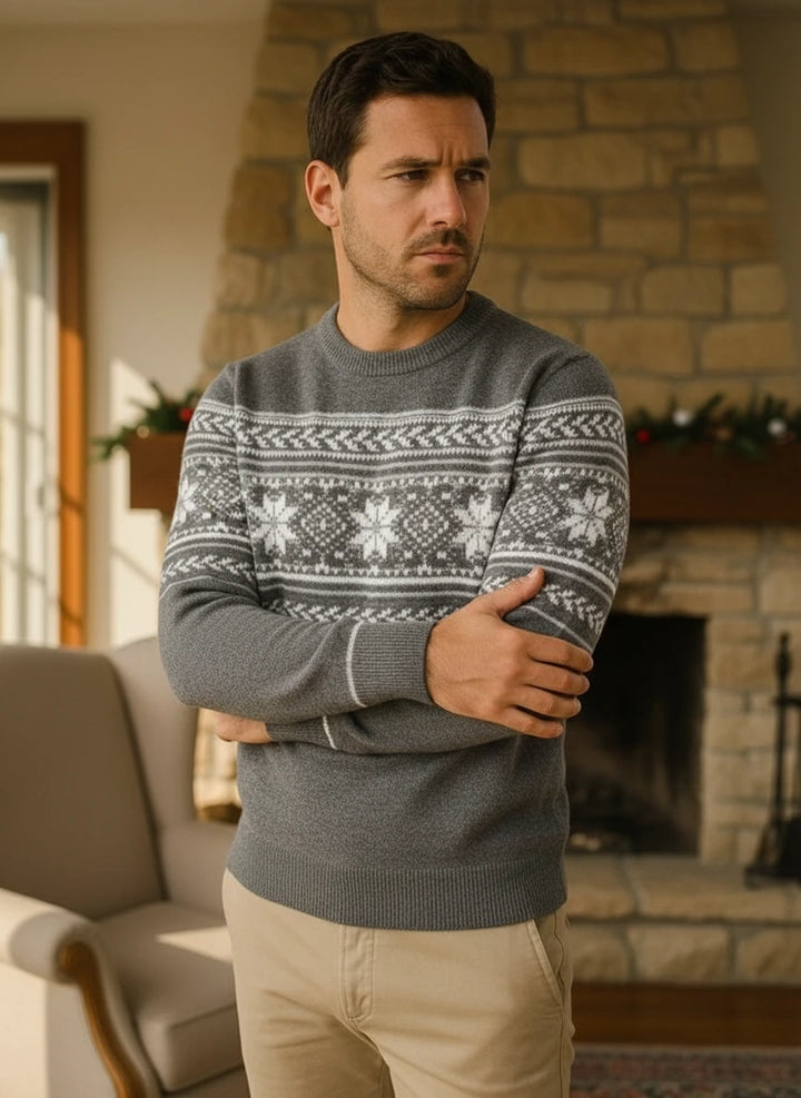 Fair Isle Knit Sweater