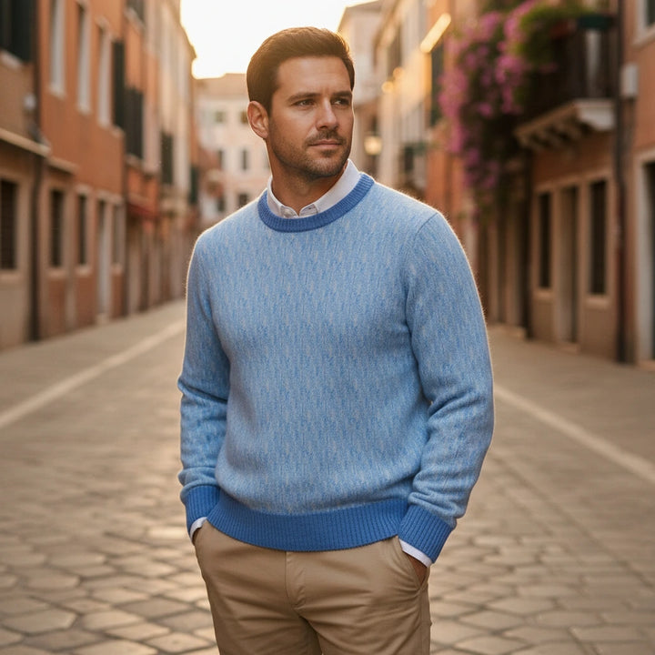 Soft Crewneck Knit Sweater