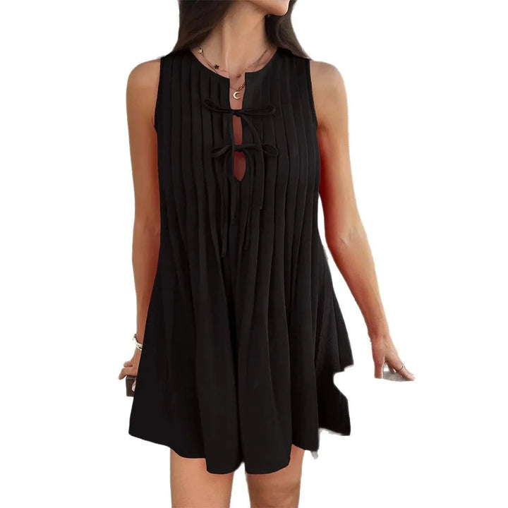 Isla - flattering pleats spring/summer top
