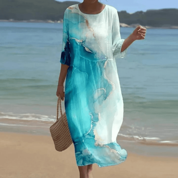 Izzi | Elegant Tummy Covering Dress