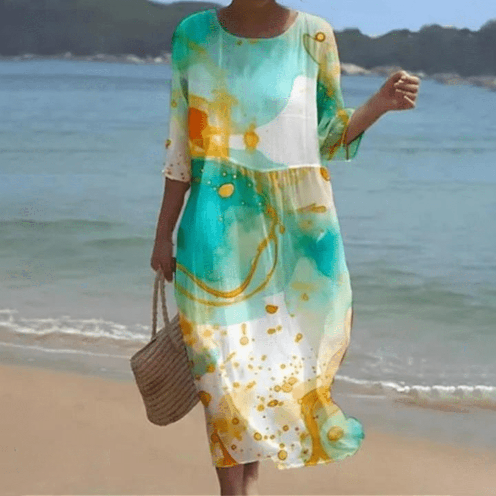 Izzi | Elegant Tummy Covering Dress