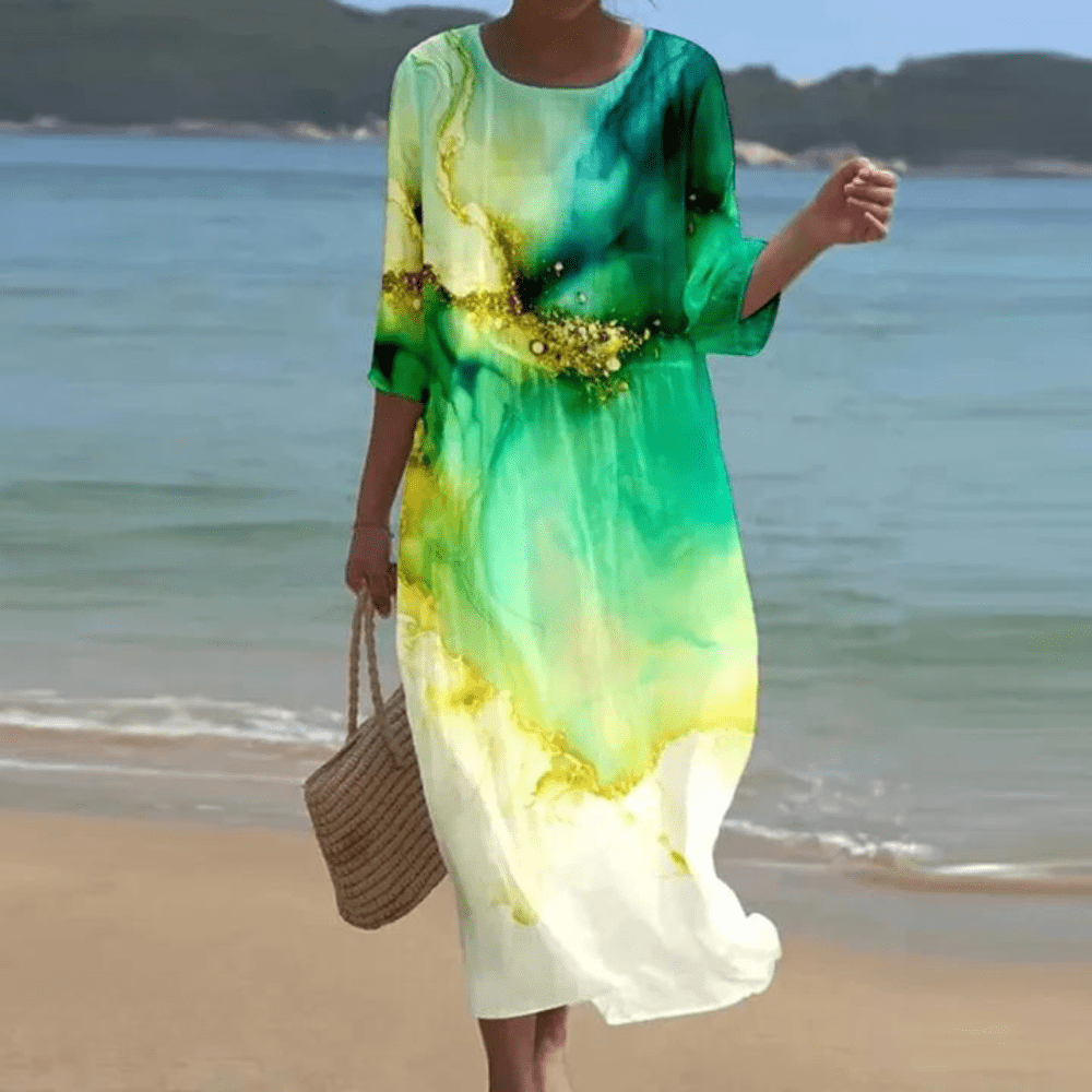 Izzi | Elegant Tummy Covering Dress