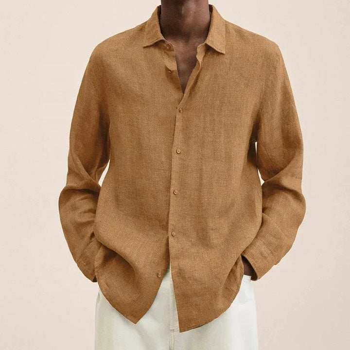 Silas | Casual Long-Sleeve Men’s Shirt