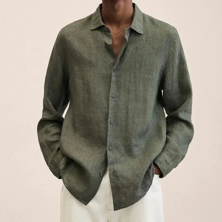 Silas | Casual Long-Sleeve Men’s Shirt