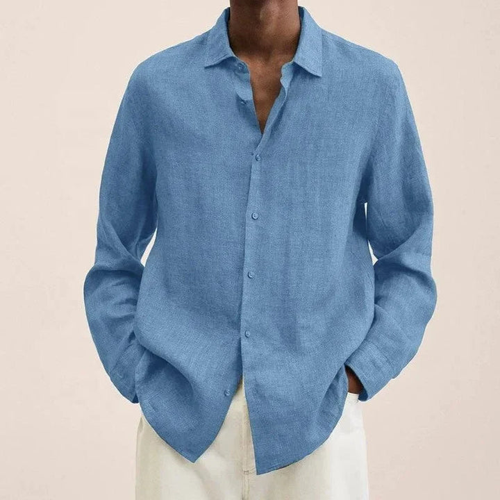 Silas | Casual Long-Sleeve Men’s Shirt