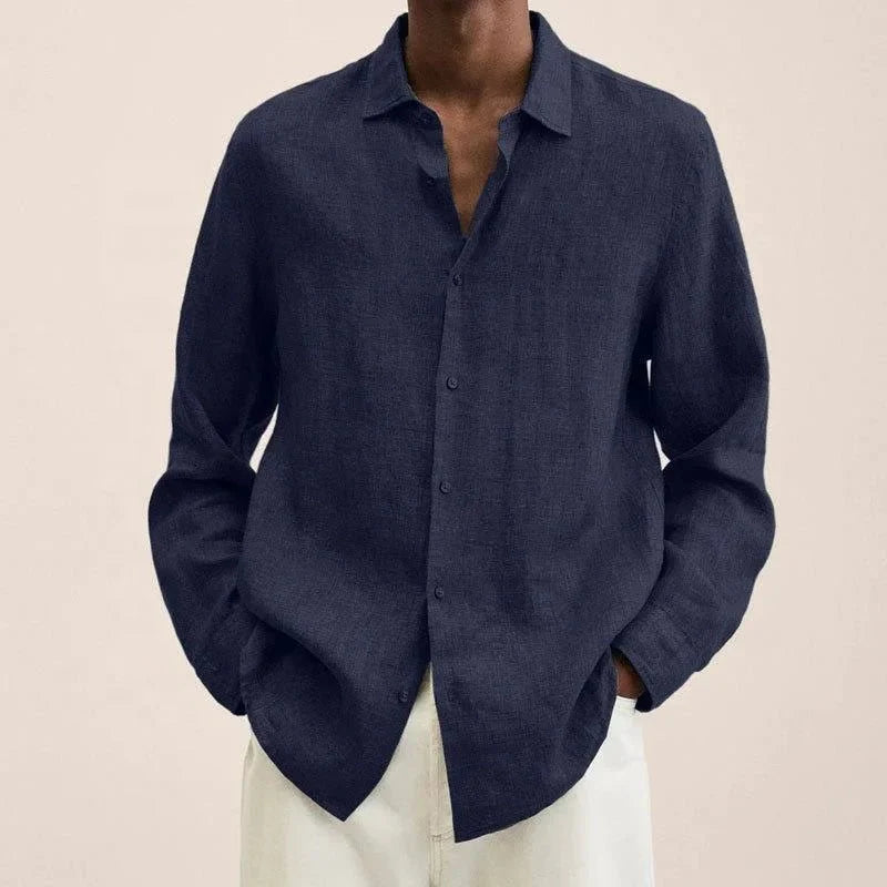 Silas | Casual Long-Sleeve Men’s Shirt