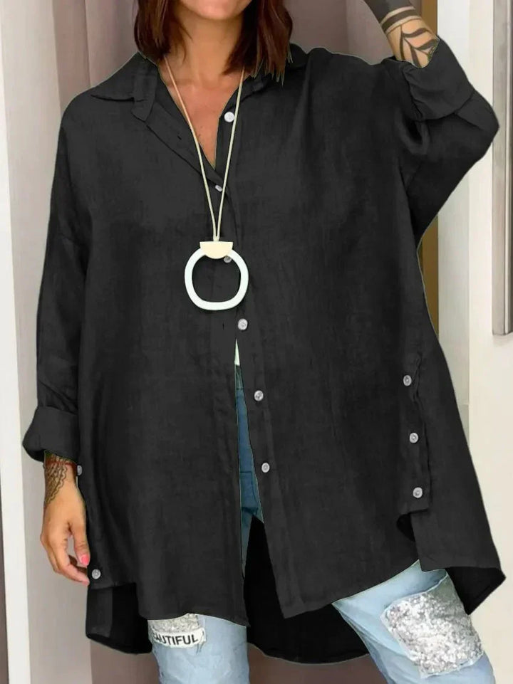 Maris | Oversized Button-Up Blouse
