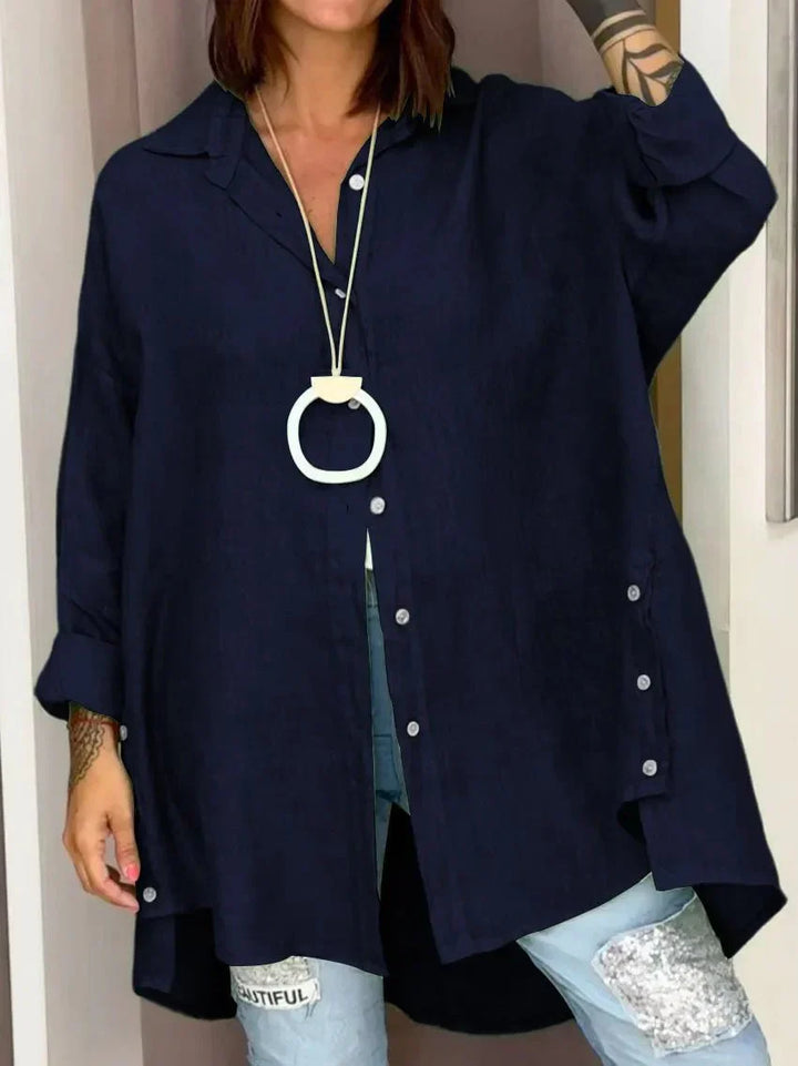 Maris | Oversized Button-Up Blouse