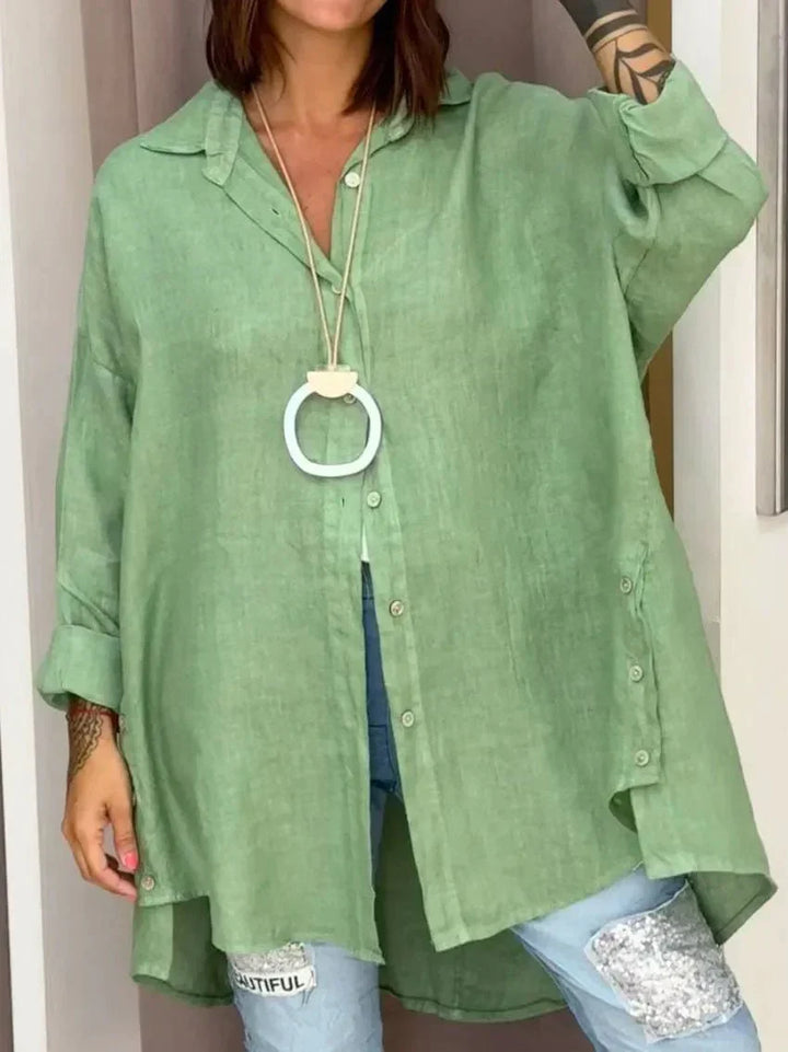 Maris | Oversized Button-Up Blouse