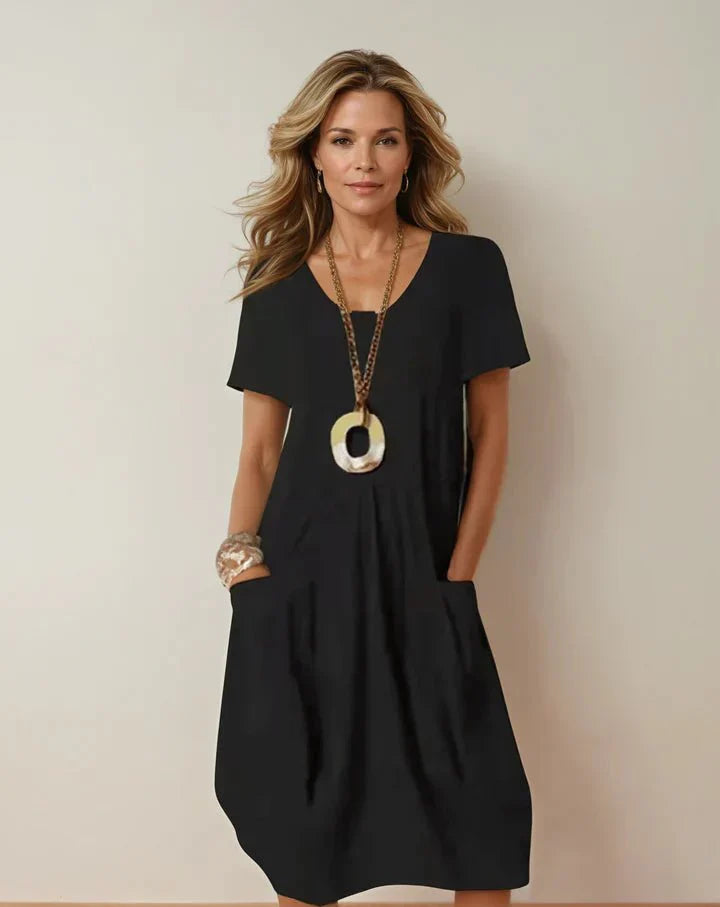 Sena | Minimalist Pocket Dress