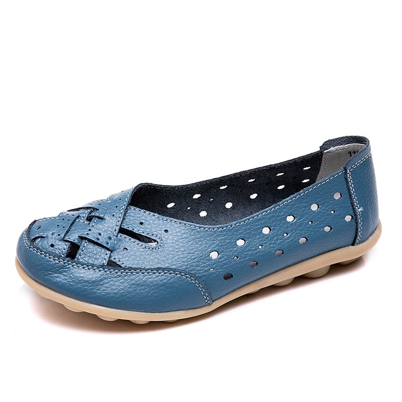 Aralyn | Casual Perforated Flat Shoes