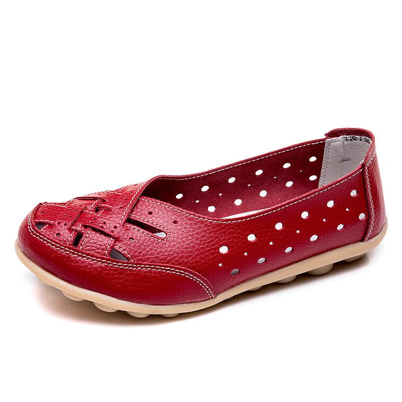 Aralyn | Casual Perforated Flat Shoes