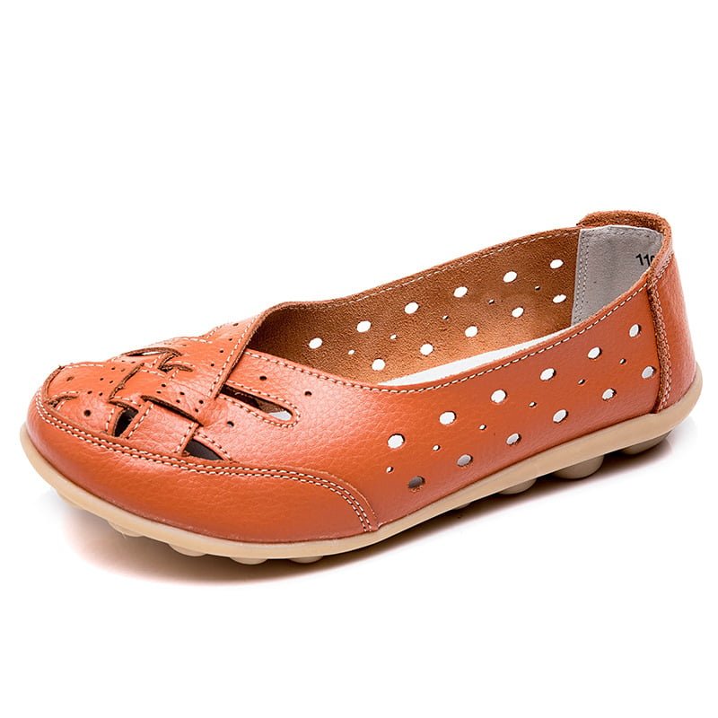 Aralyn | Casual Perforated Flat Shoes