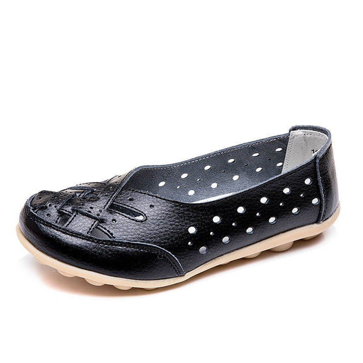 Aralyn | Casual Perforated Flat Shoes