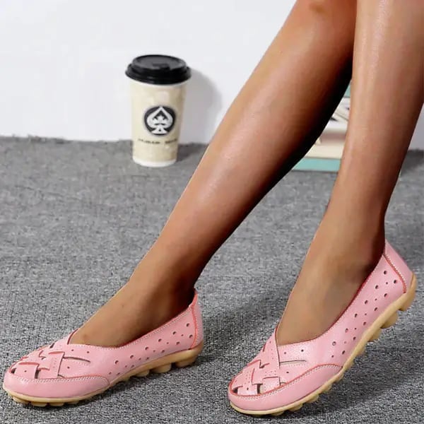 Aralyn | Casual Perforated Flat Shoes