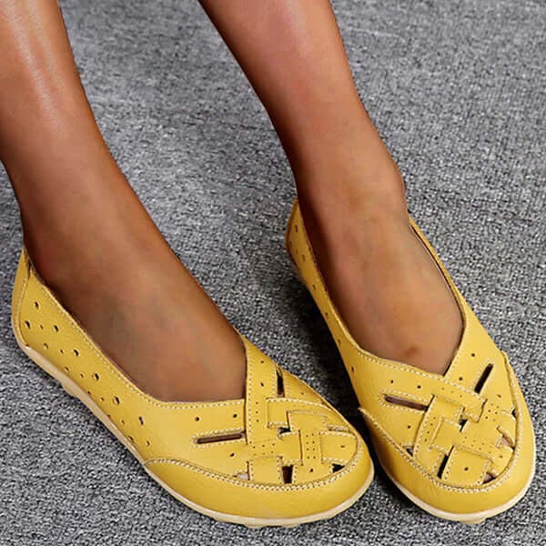 Aralyn | Casual Perforated Flat Shoes