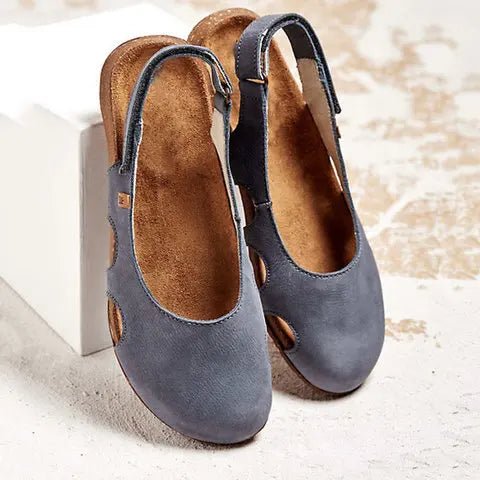 Alora | Cut-Out Comfort Slingback Sandals