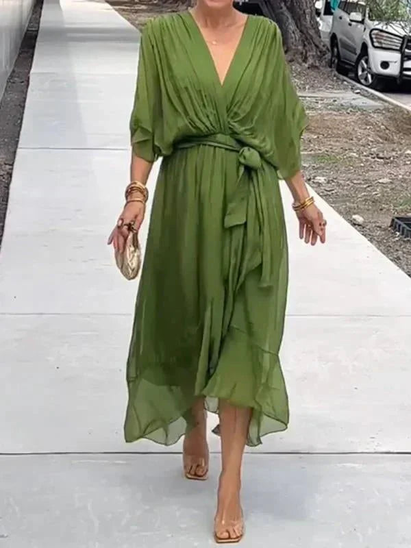 Lucinda | Elegant Flowing Chiffon Dress