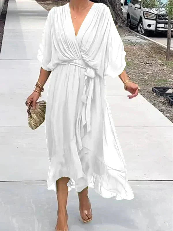 Lucinda | Elegant Flowing Chiffon Dress