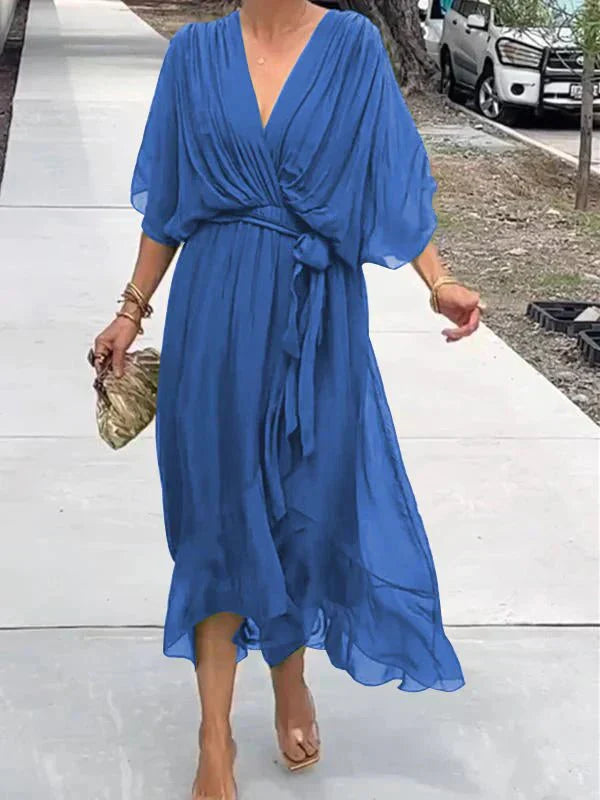 Lucinda | Elegant Flowing Chiffon Dress