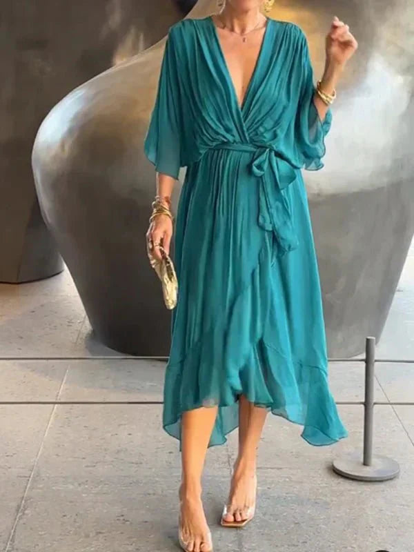 Lucinda | Elegant Flowing Chiffon Dress