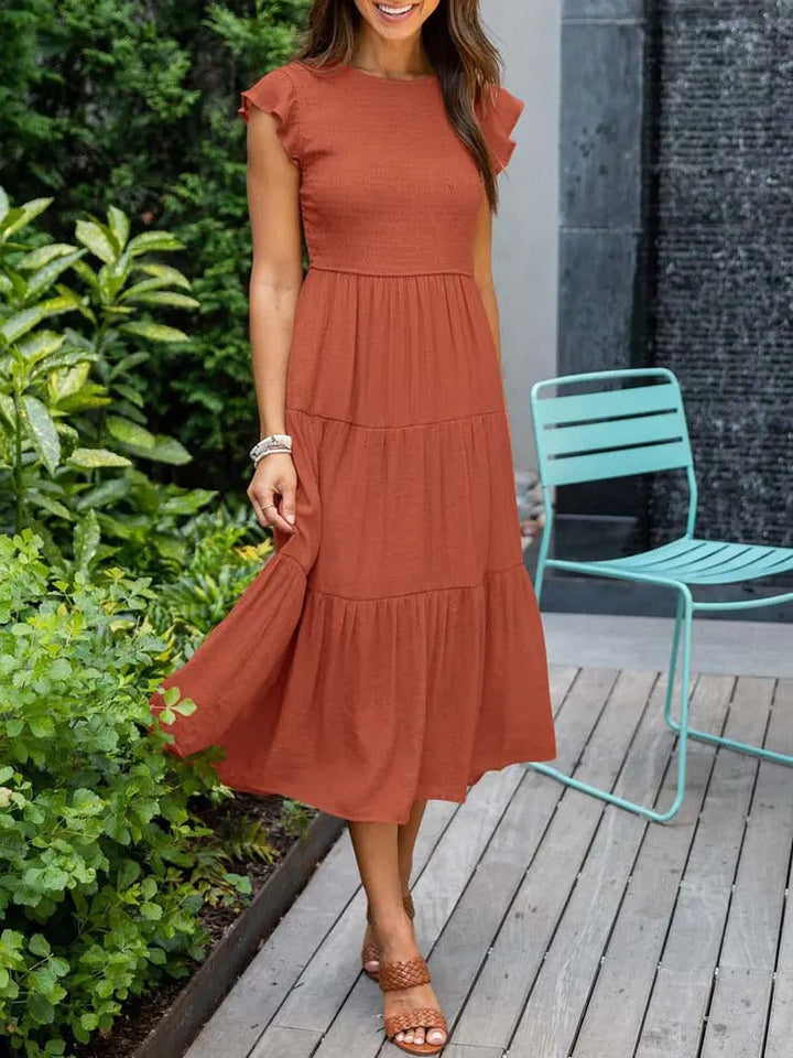 Zerella | Elegant Tummy Control Midi Dress