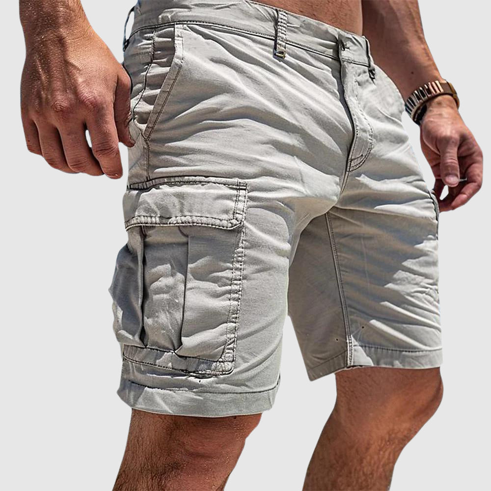 Atlas | Men’s Rugged Slim-Fit Heavy Twill Cargo Utility Shorts