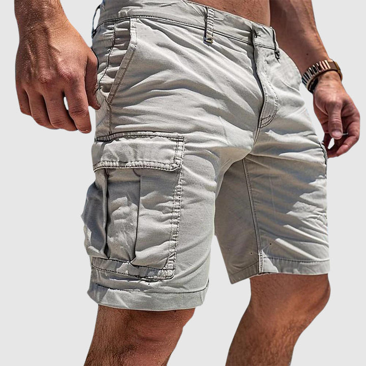 Atlas | Men’s Rugged Slim-Fit Heavy Twill Cargo Utility Shorts