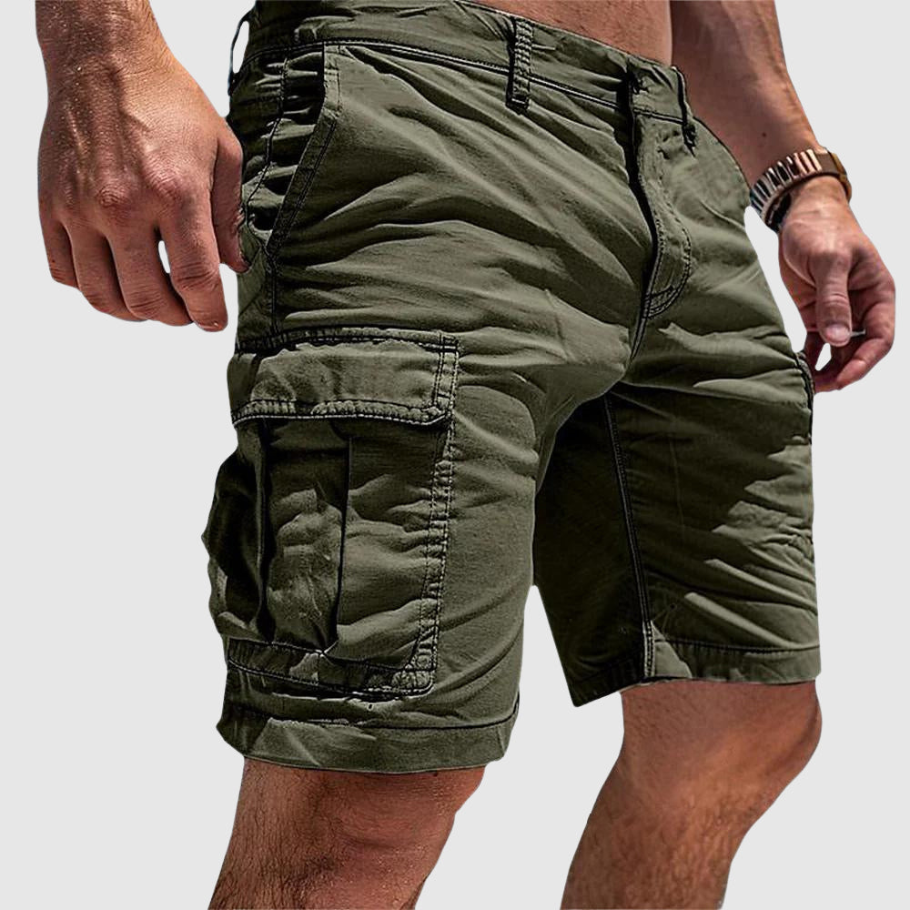Atlas | Men’s Rugged Slim-Fit Heavy Twill Cargo Utility Shorts