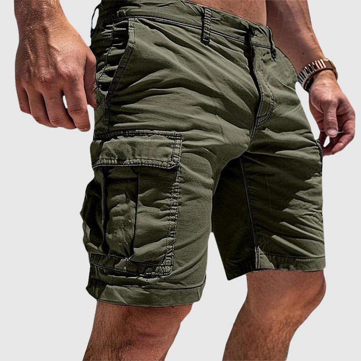 Atlas | Men’s Rugged Slim-Fit Heavy Twill Cargo Utility Shorts