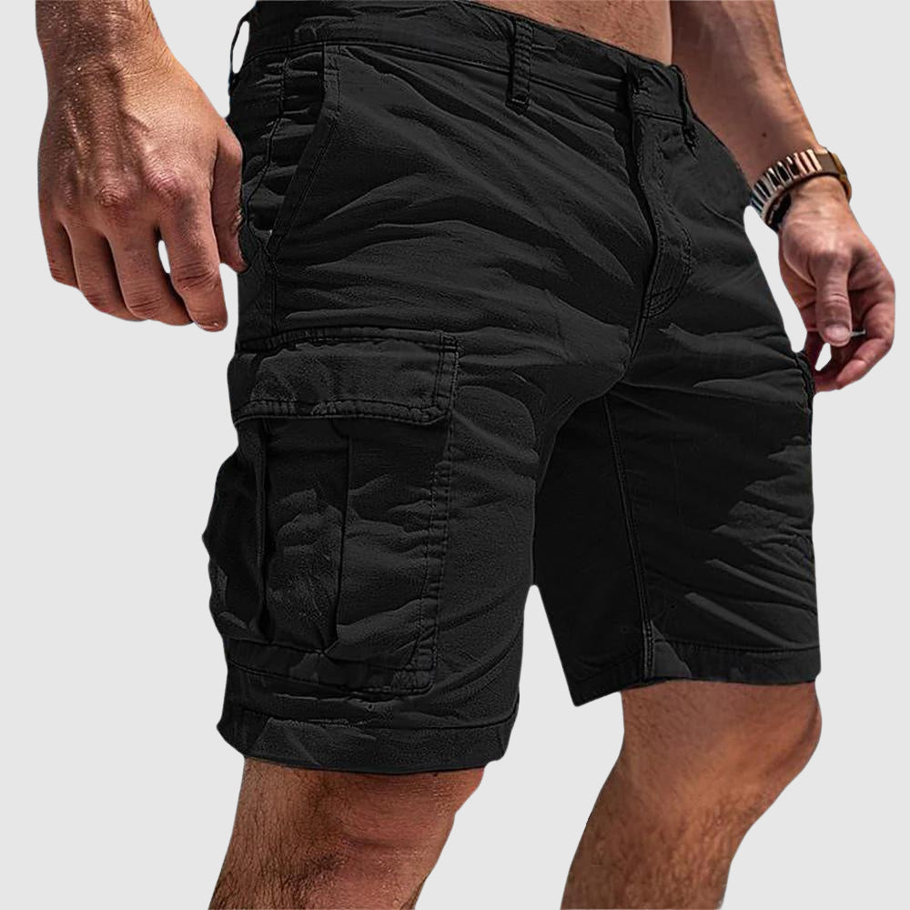 Atlas | Men’s Rugged Slim-Fit Heavy Twill Cargo Utility Shorts
