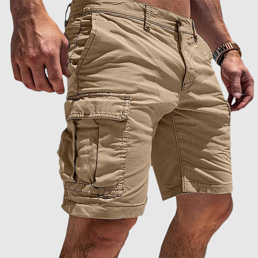 Atlas | Men’s Rugged Slim-Fit Heavy Twill Cargo Utility Shorts