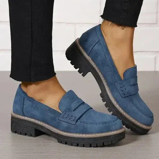 Nadia | Comfortable Chunky Sole Loafers