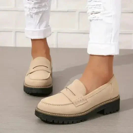 Nadia | Comfortable Chunky Sole Loafers
