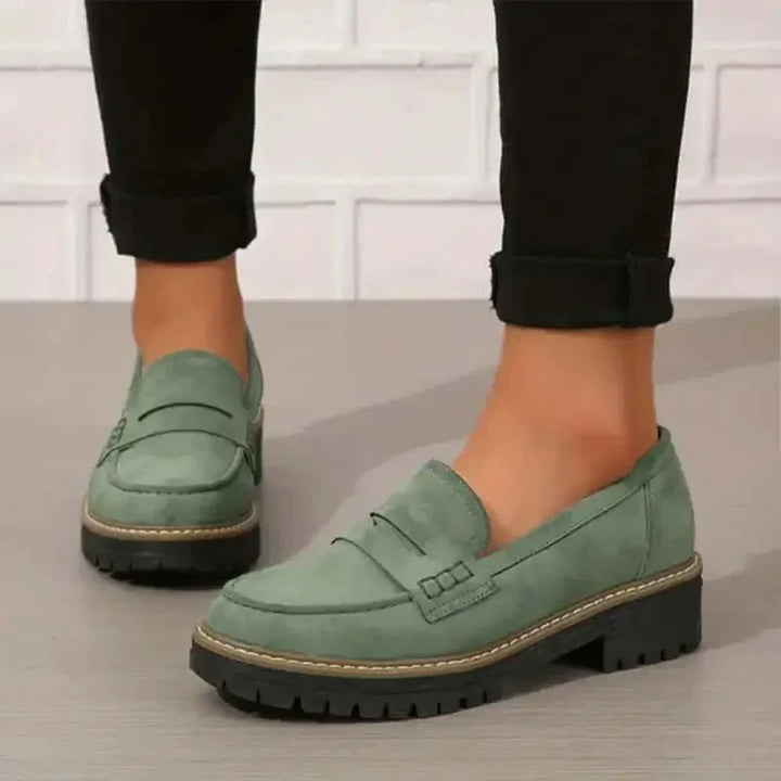 Nadia | Comfortable Chunky Sole Loafers