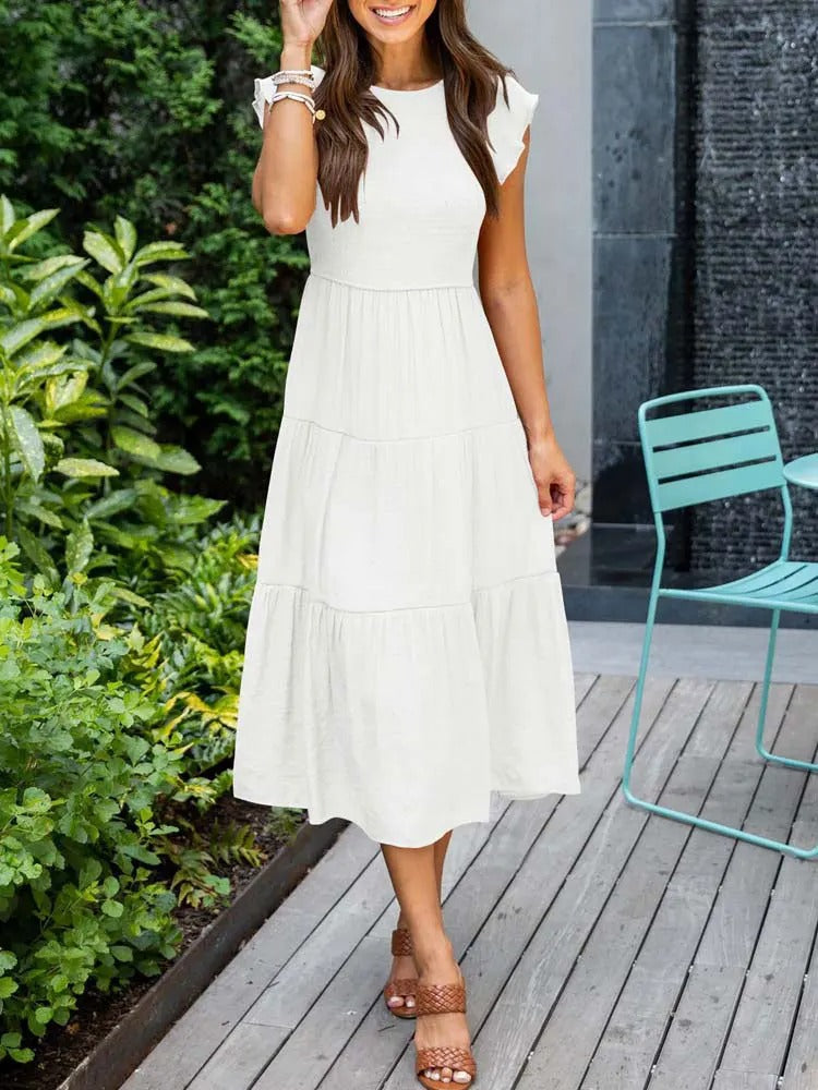 Zerella | Elegant Tummy Control Midi Dress