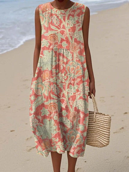 Aurelia | Boho Floral Maxi Dress