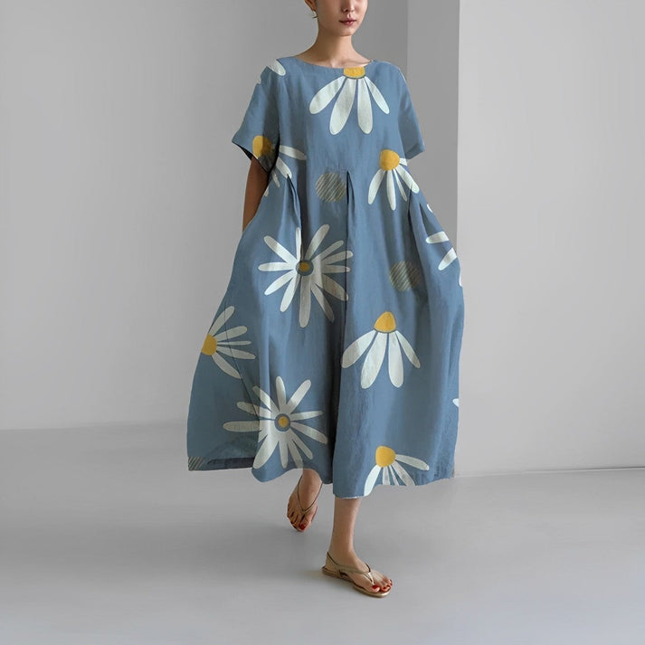 Floral Flowing Spring Dress