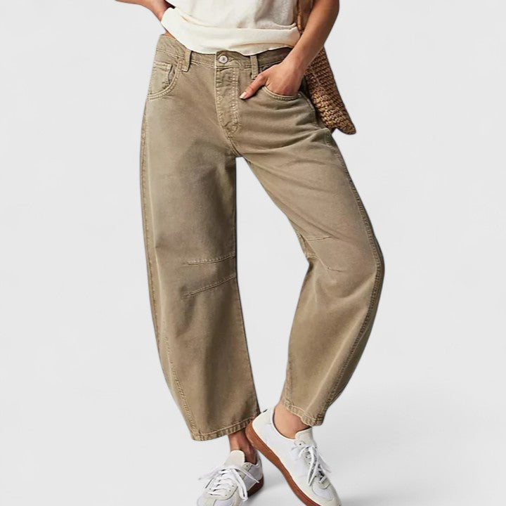 Reese | Relaxed Wide-Leg Denim Pants